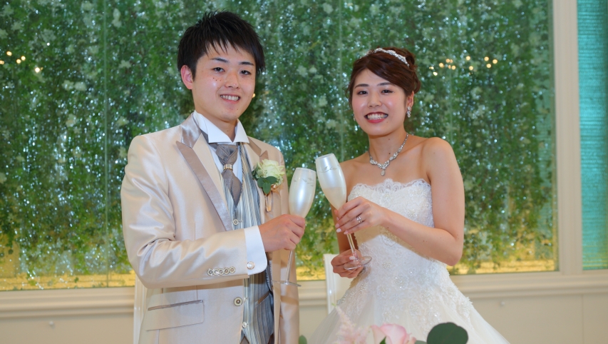 ありがとうがいっぱいの結婚式