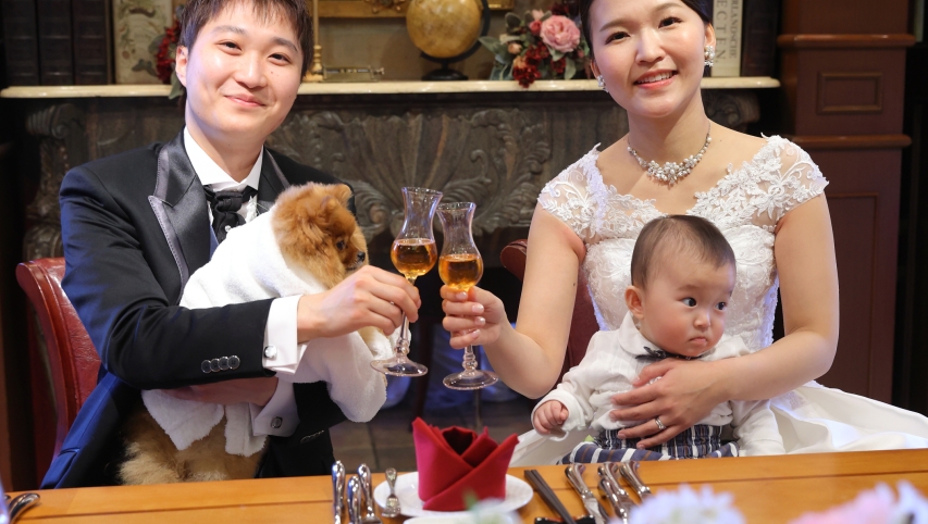 桜満開🌸ファミリーウェディング